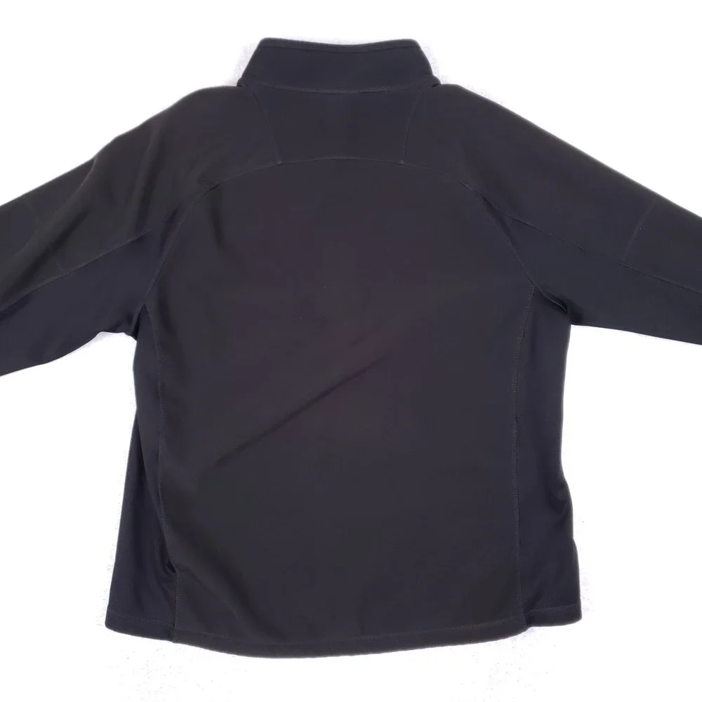 The North Face Pullover 1/4‎ Zip Mens XL Tech Fleece Black Gorpcore Hiking